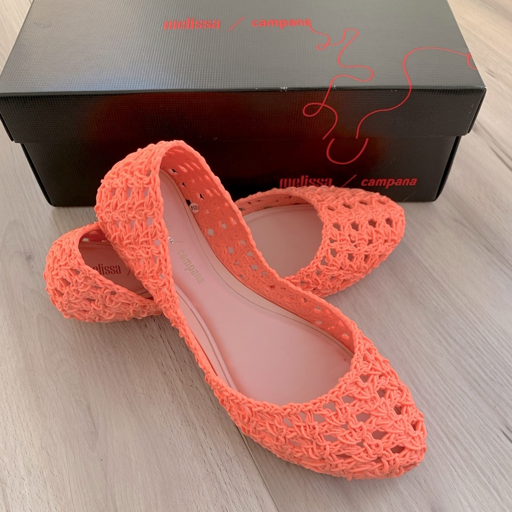 Brand New Melissa Campana Flats